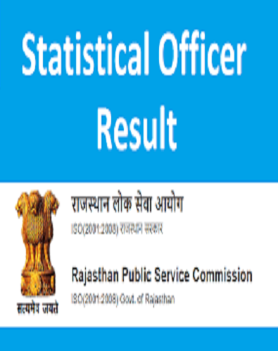 RPSC Statistical Officer Result 2022