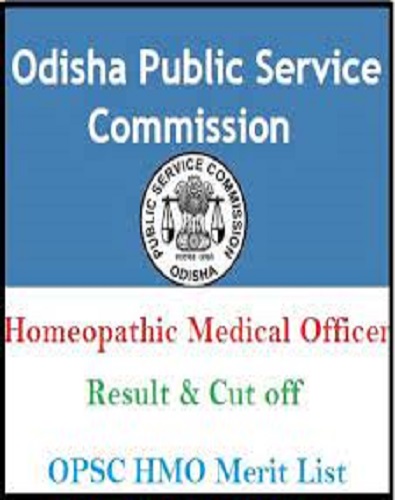 OPSC Homoeopathic Medical Officer Result
