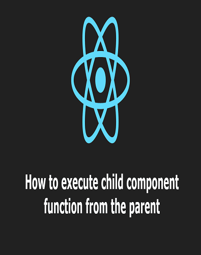 How to execute child component function from the parent component in React