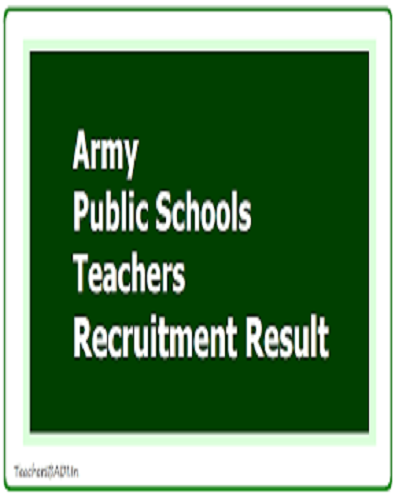 Army Public School Result 2022