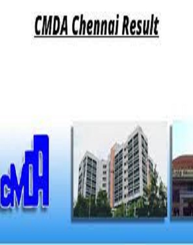 CMDA Chennai Result 2022