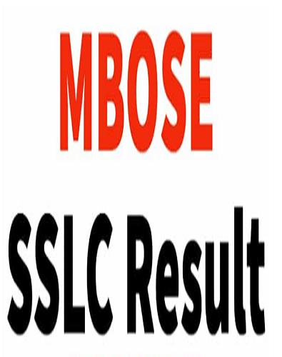 MBOSE SSLC Result 2022