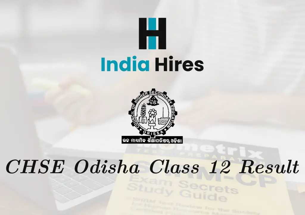 CHSE Odisha Class 12 Result