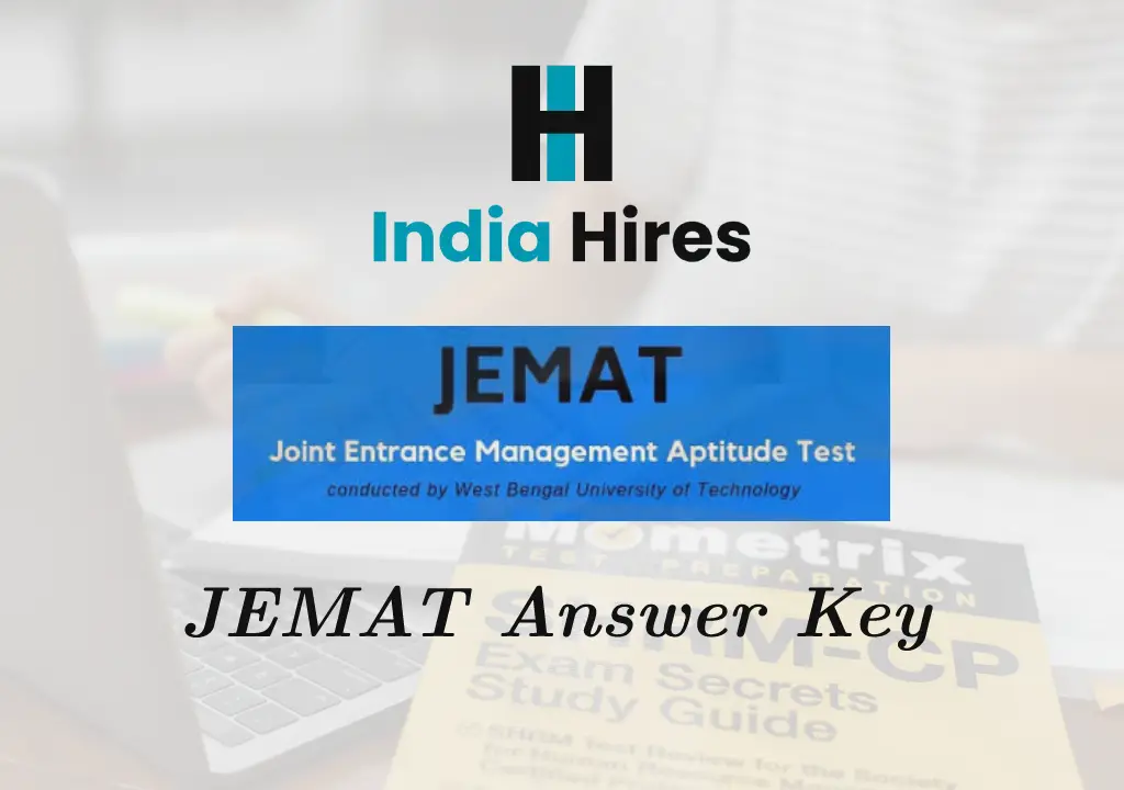 JEMAT Answer Key